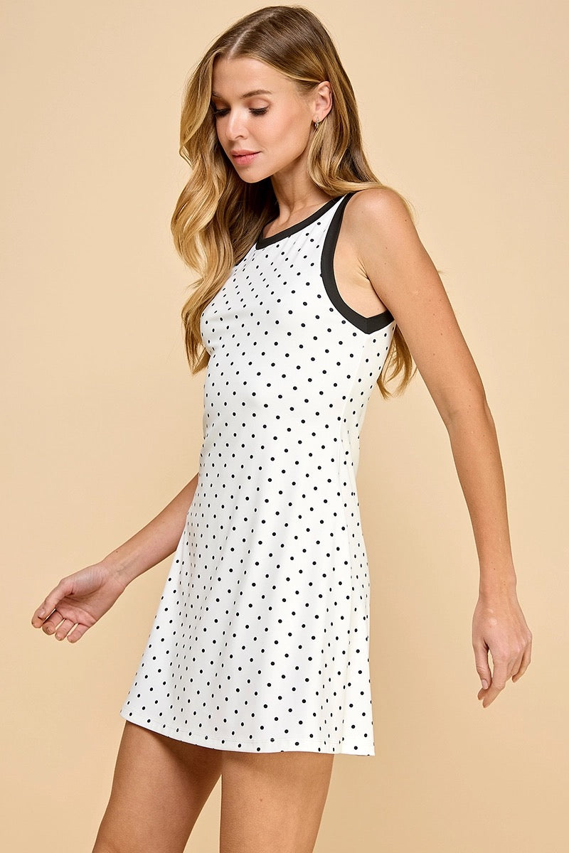 Polka Dot Tennis Dress