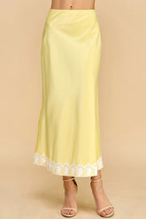 Yellow Maxi Skirt