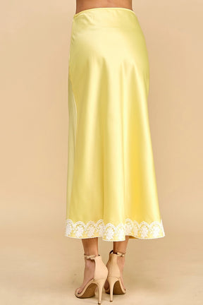 Yellow Maxi Skirt