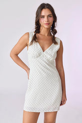 Carly Polka Dot Mini Dress