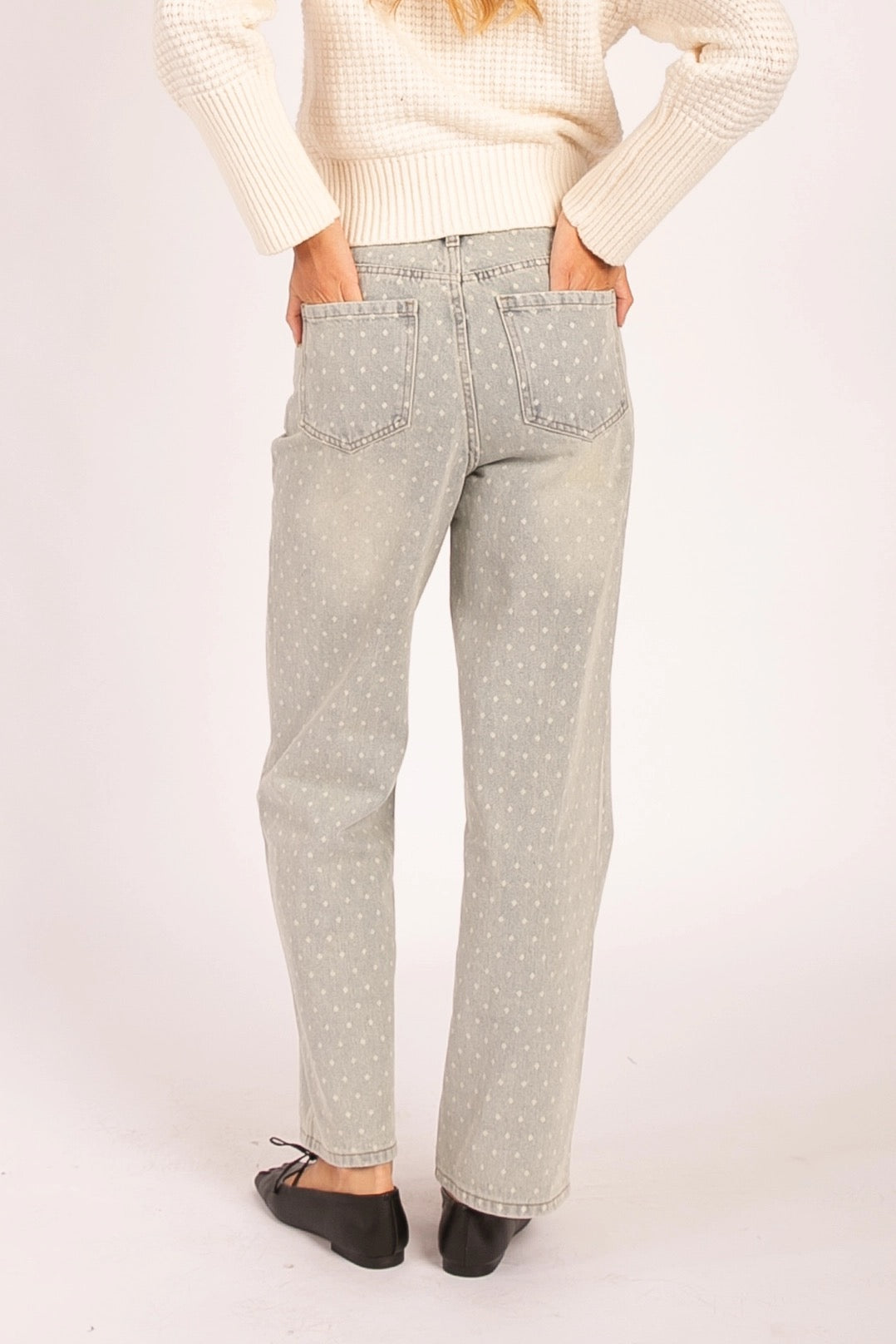 Polka Dot Jeans