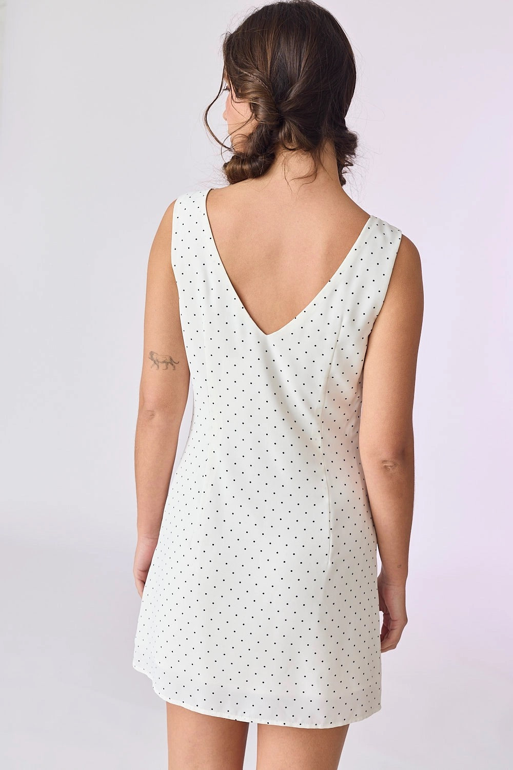 Carly Polka Dot Mini Dress