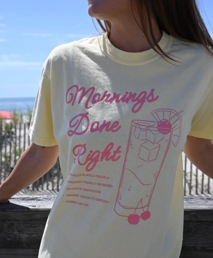 The Tequila Sunrise Tee