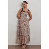 Polka Dot Maxi Dress