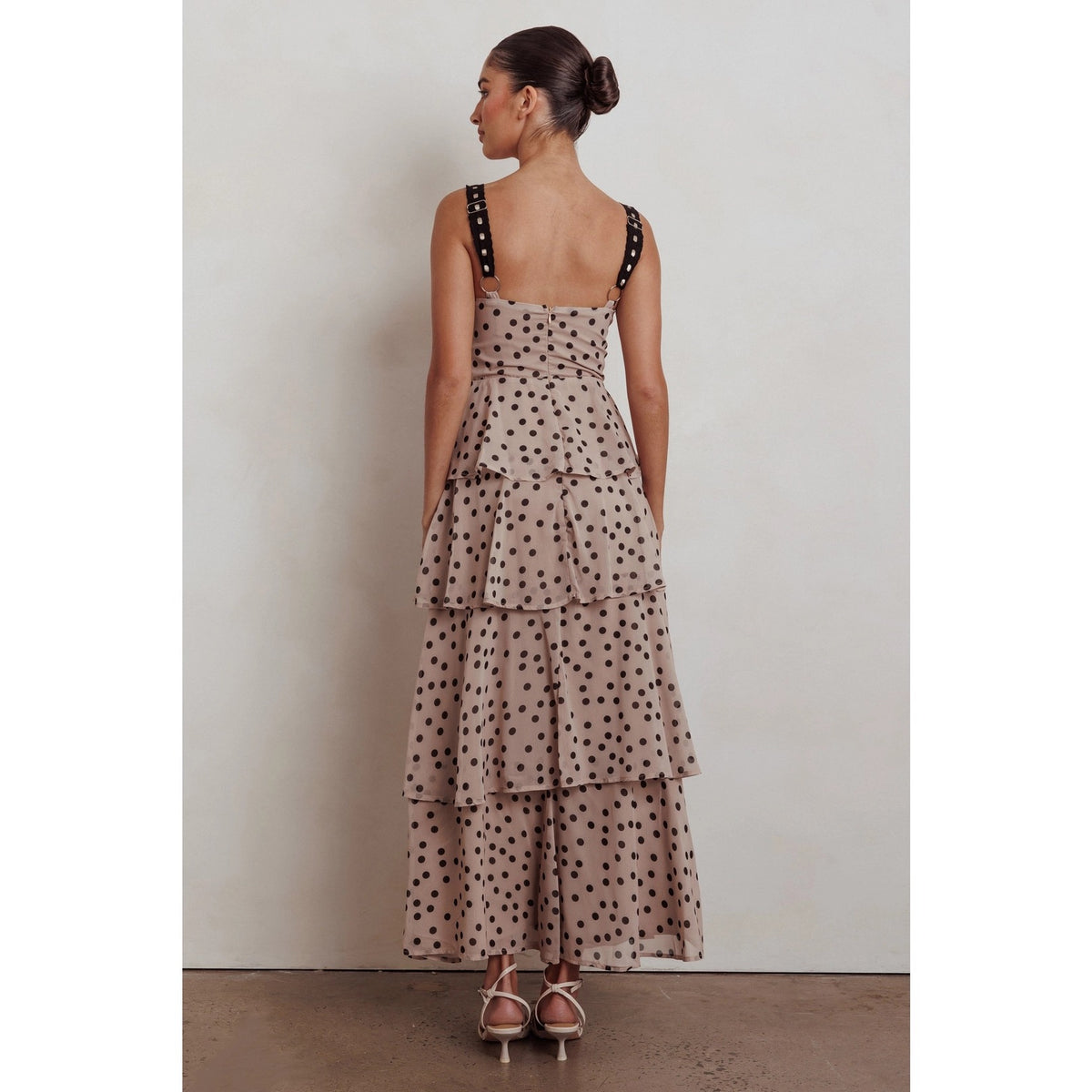 Polka Dot Maxi Dress