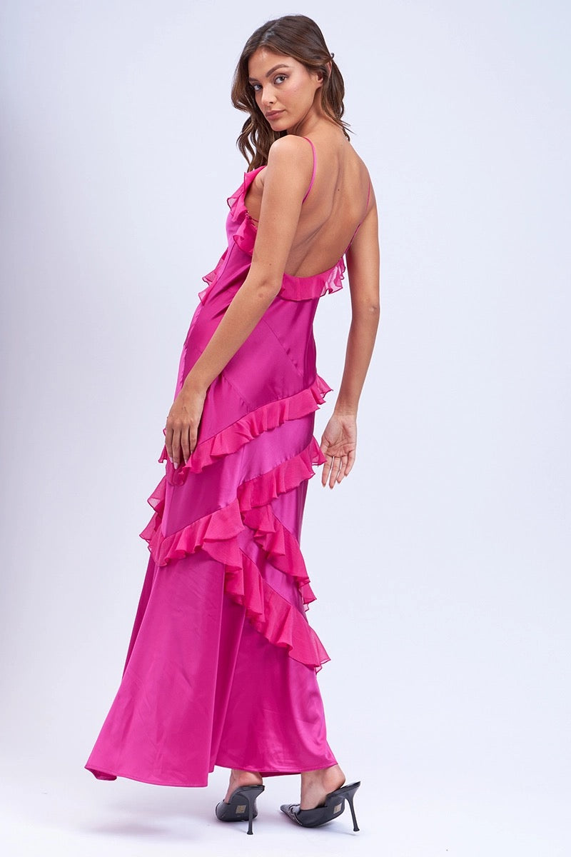 Night Out Dress- Pink