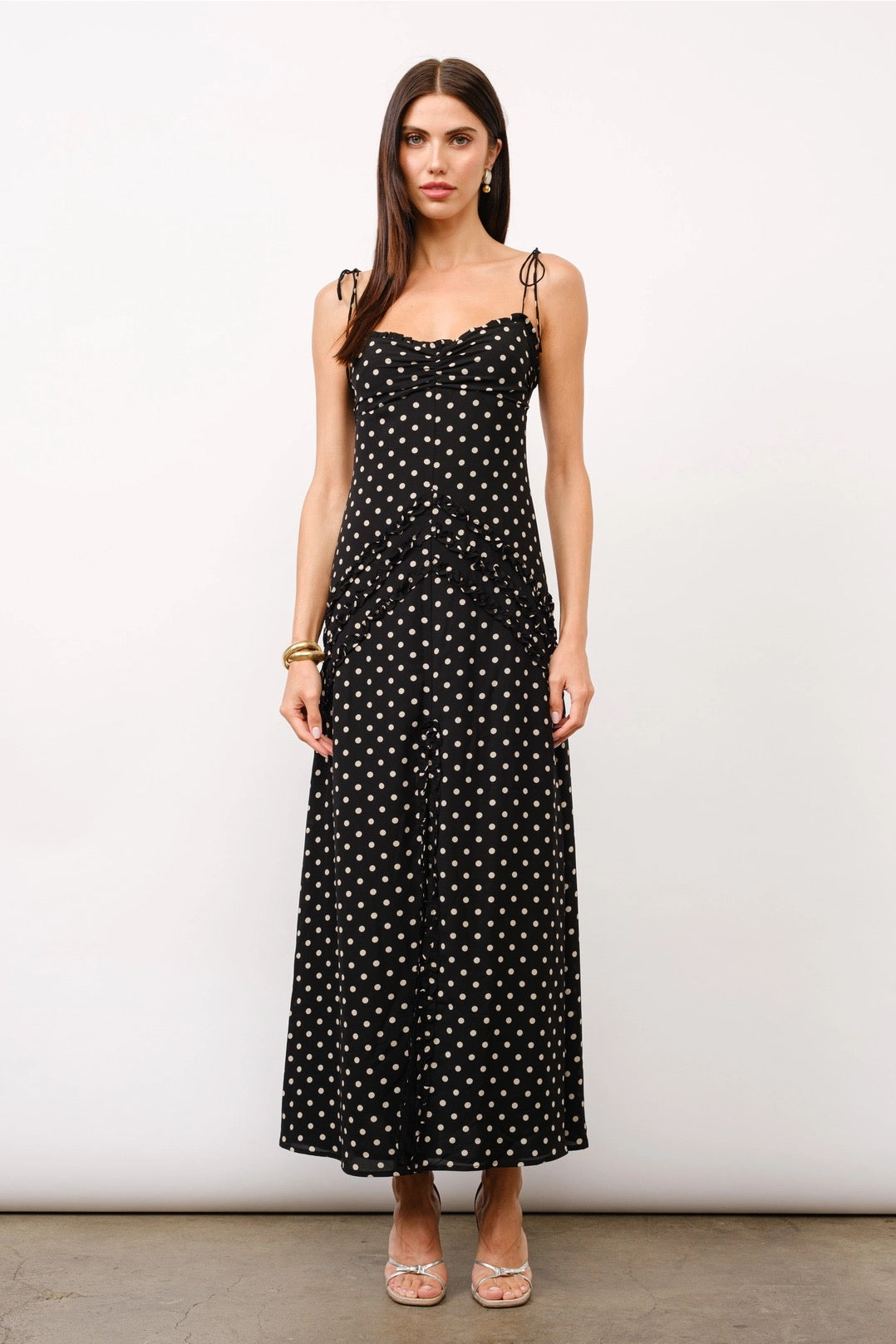 Gia Open-Back Maxi Dress