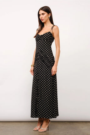 Gia Open-Back Maxi Dress