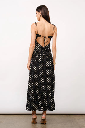 Gia Open-Back Maxi Dress