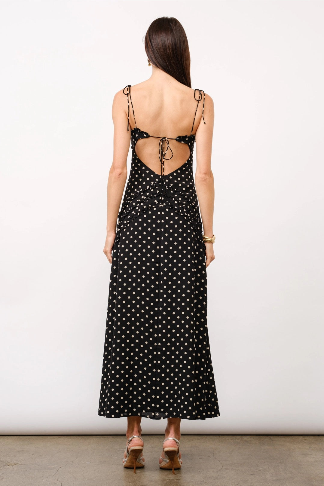 Gia Open-Back Maxi Dress