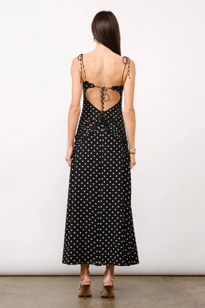 Gia Open-Back Maxi Dress