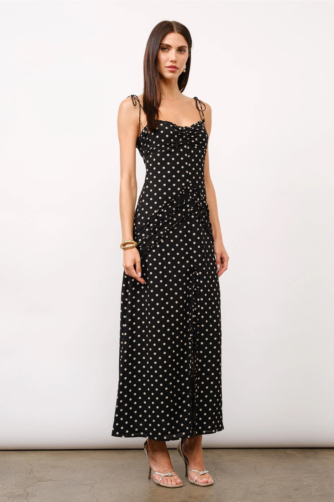 Gia Open-Back Maxi Dress