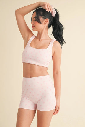 Bow Work Out Top