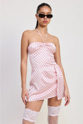 Pink Polka Dot Dress