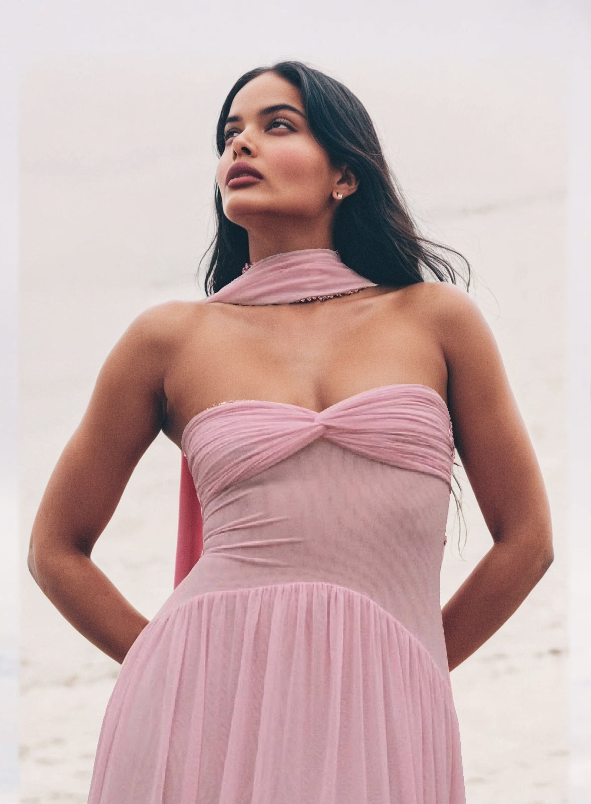 Como Dress- Pink