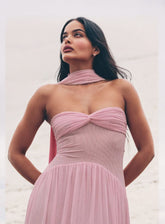Como Dress- Pink