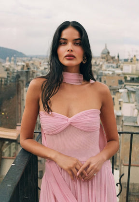 Como Dress- Pink