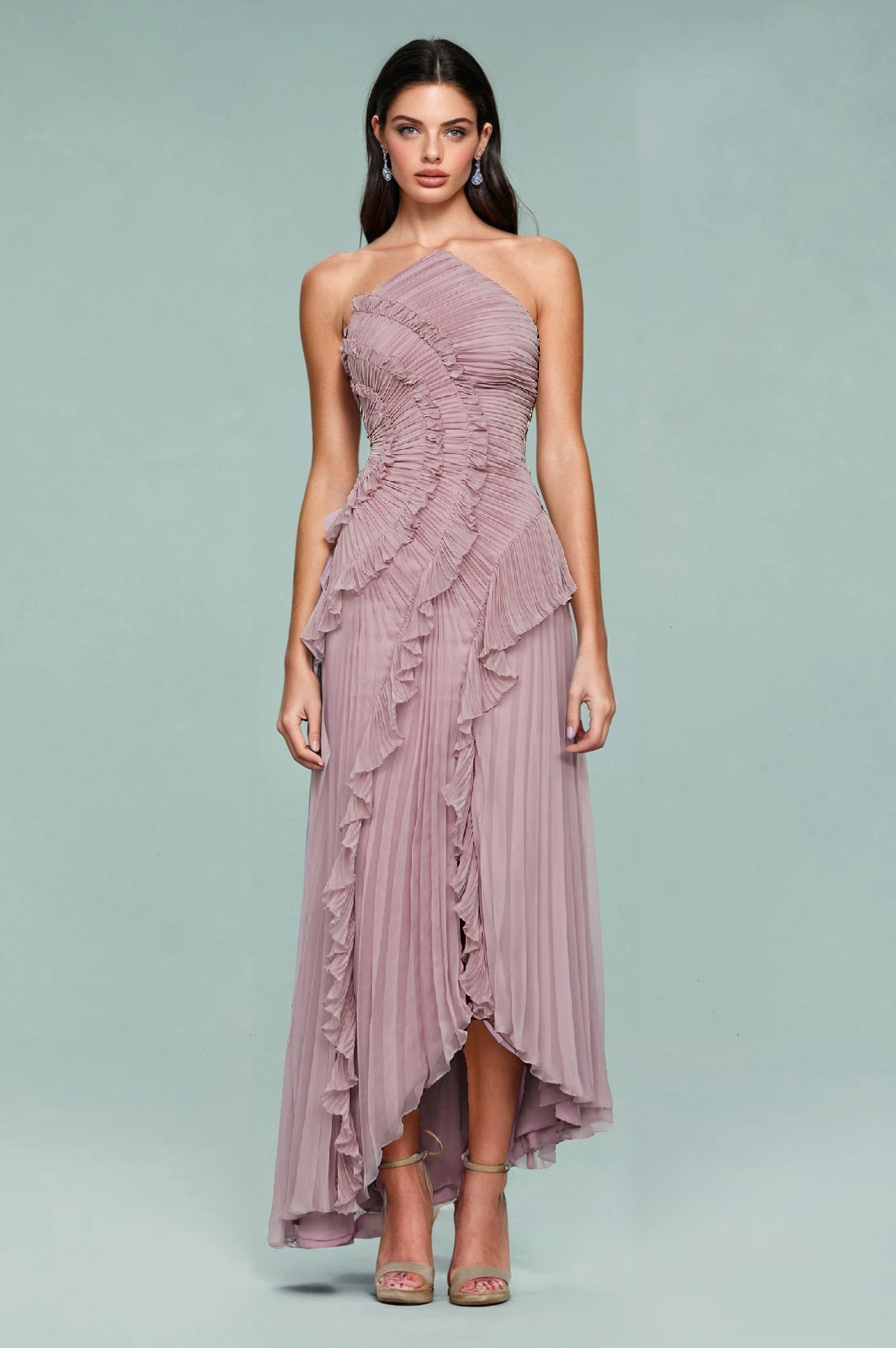 Retro Ripple Dress
