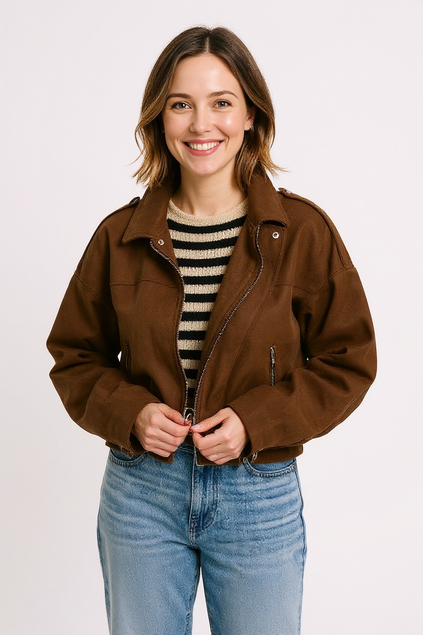 Fall Jacket- Brown