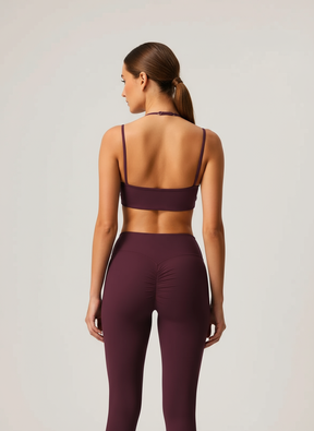 Clean Girl Set- Burgundy