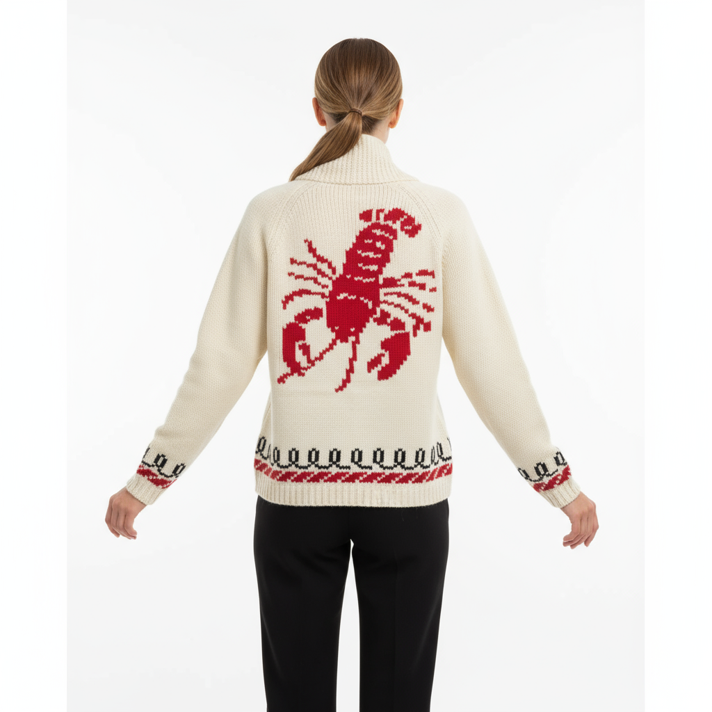 Lobster Cardigan