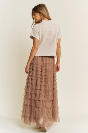 Tulle Maxi Skirt