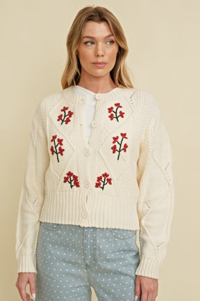 Floral Cardigan