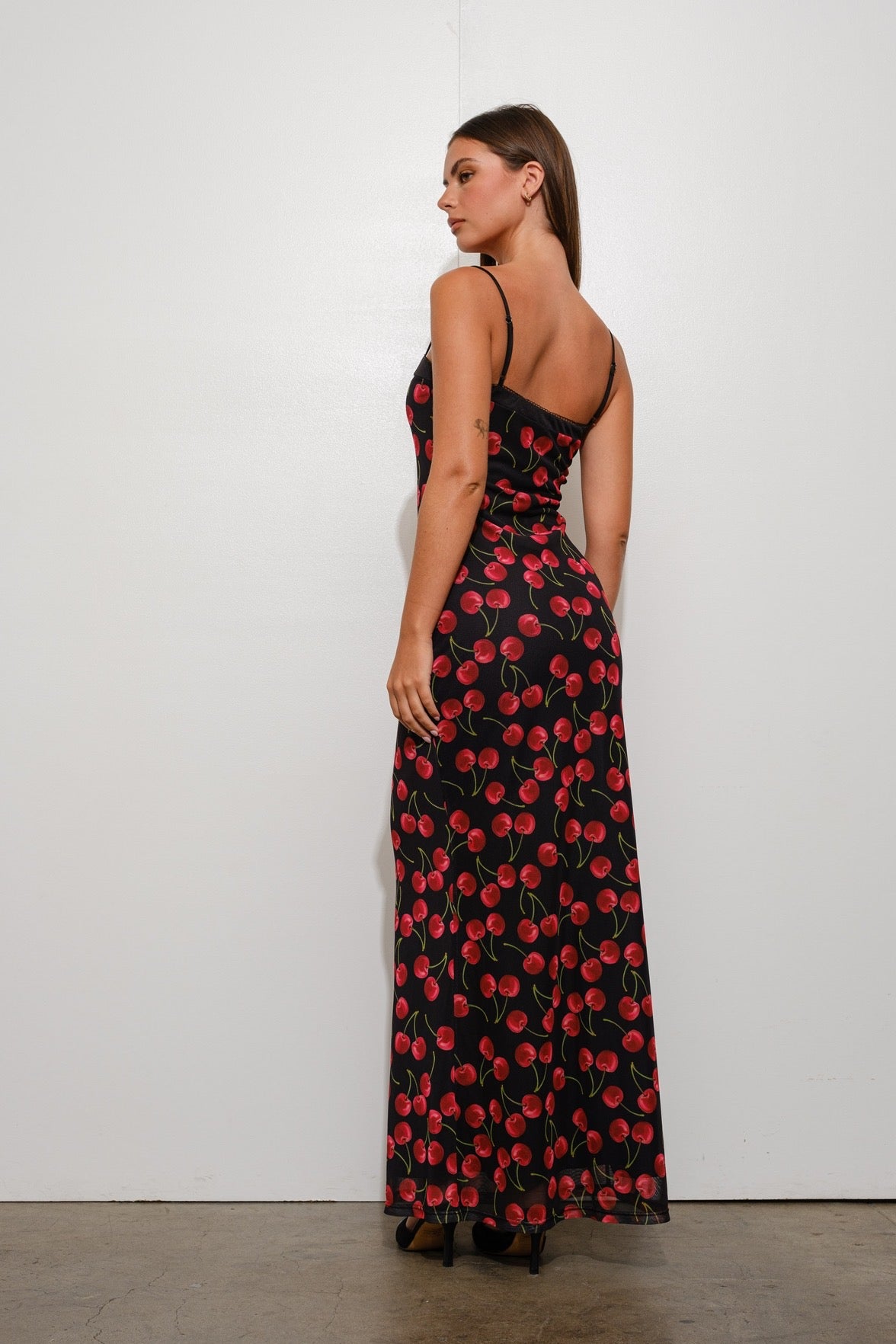 Cherry  Maxi Dress