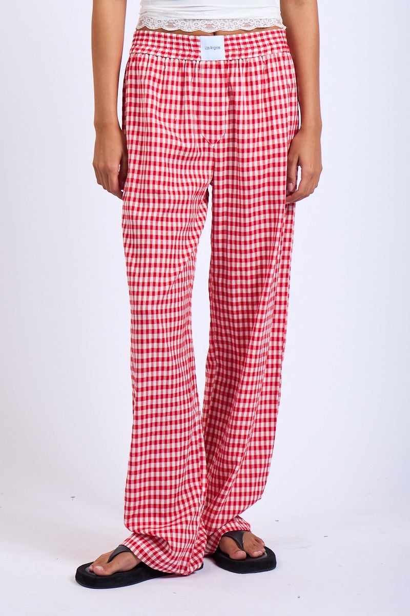 Nation Pants- Red