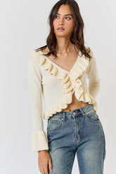 Island Sweater- Cream