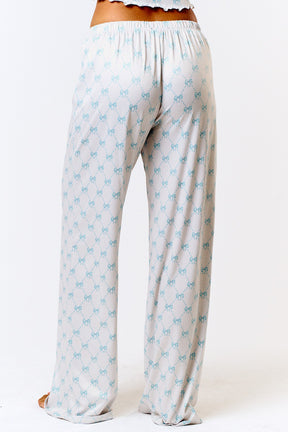 Current Bow Pants- Blue