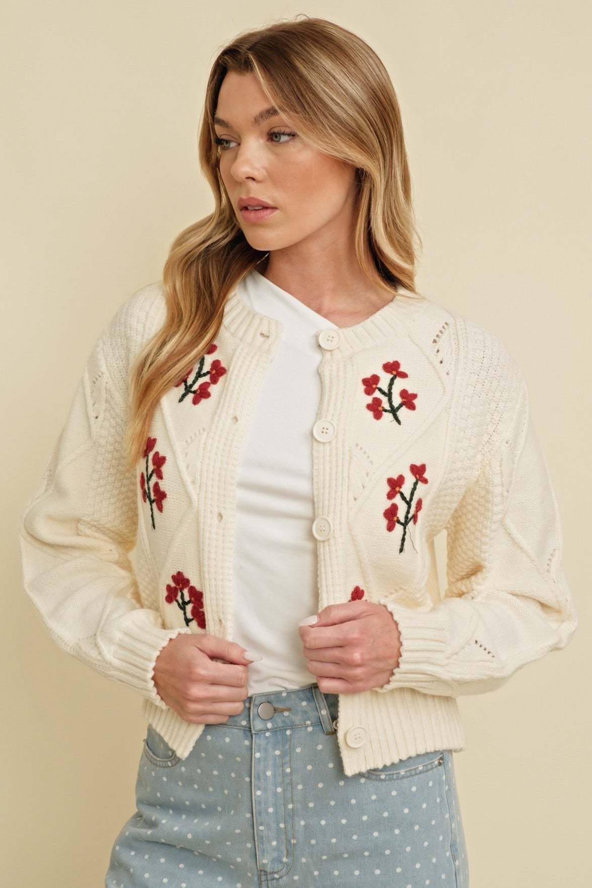 Floral Cardigan