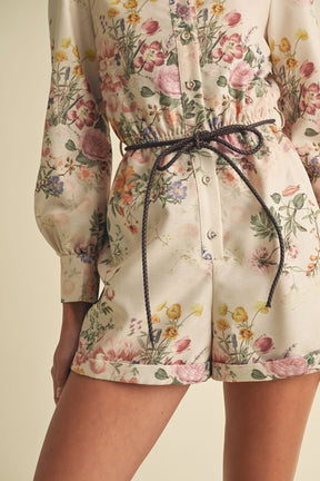 Floral Romper