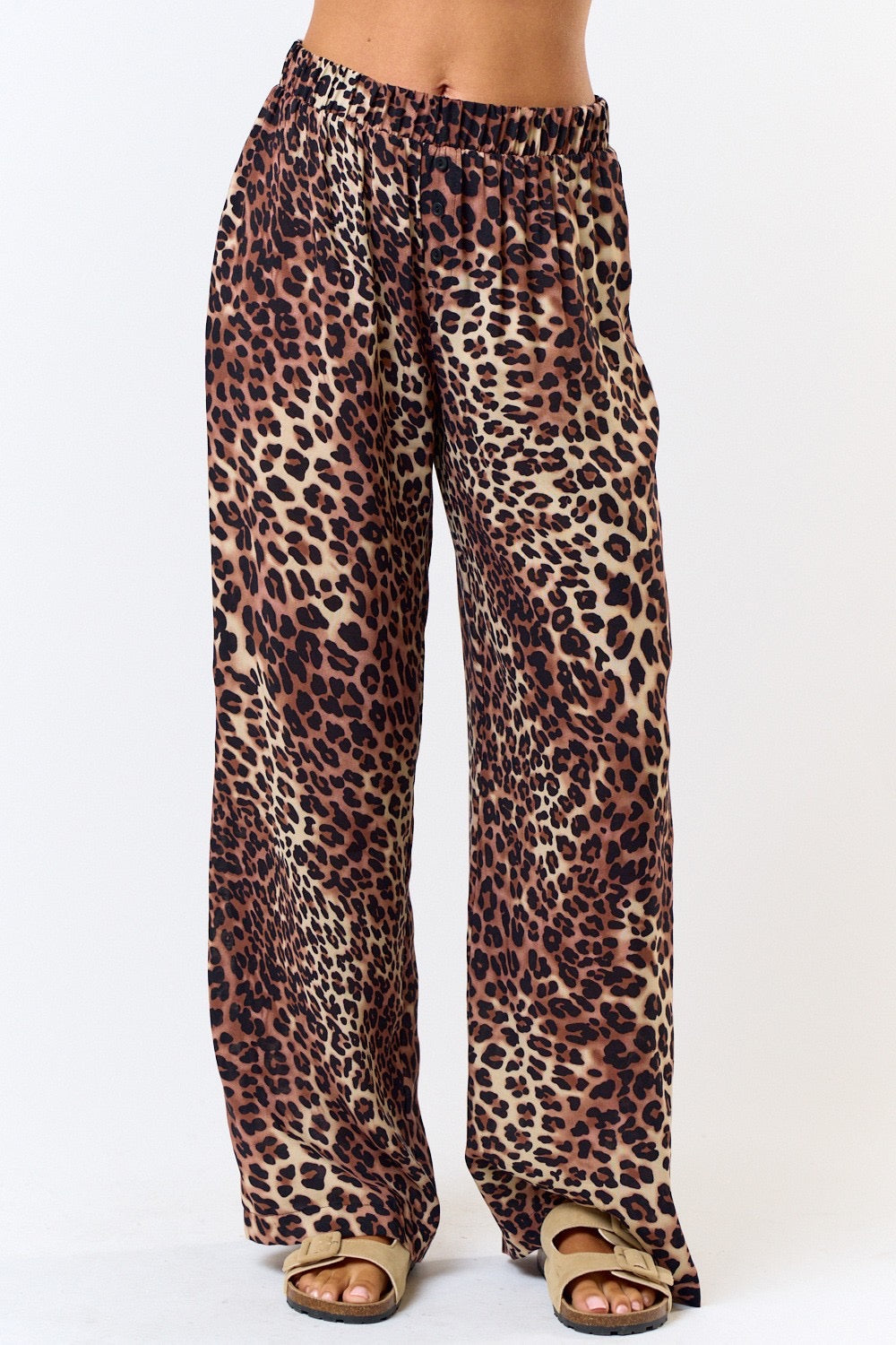 Cheetah Print Pj Pants