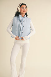 Puffer Vest- Blue