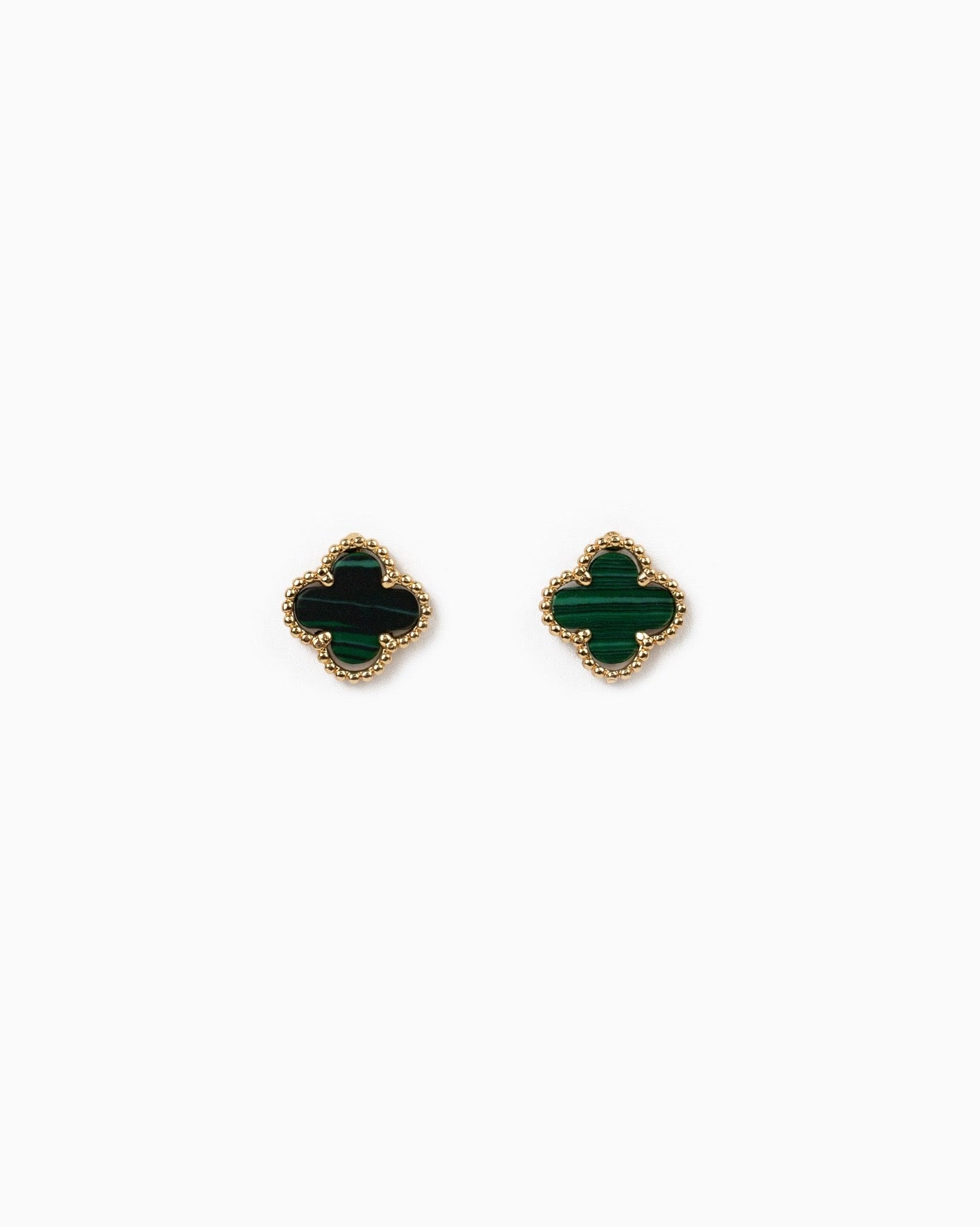 Clove Earrings- Green