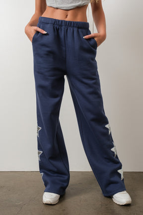 Star Patch Sweatpants