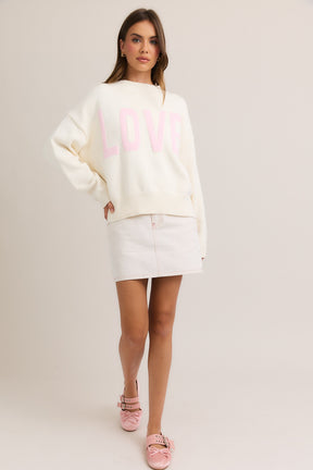 "Love" Sweater