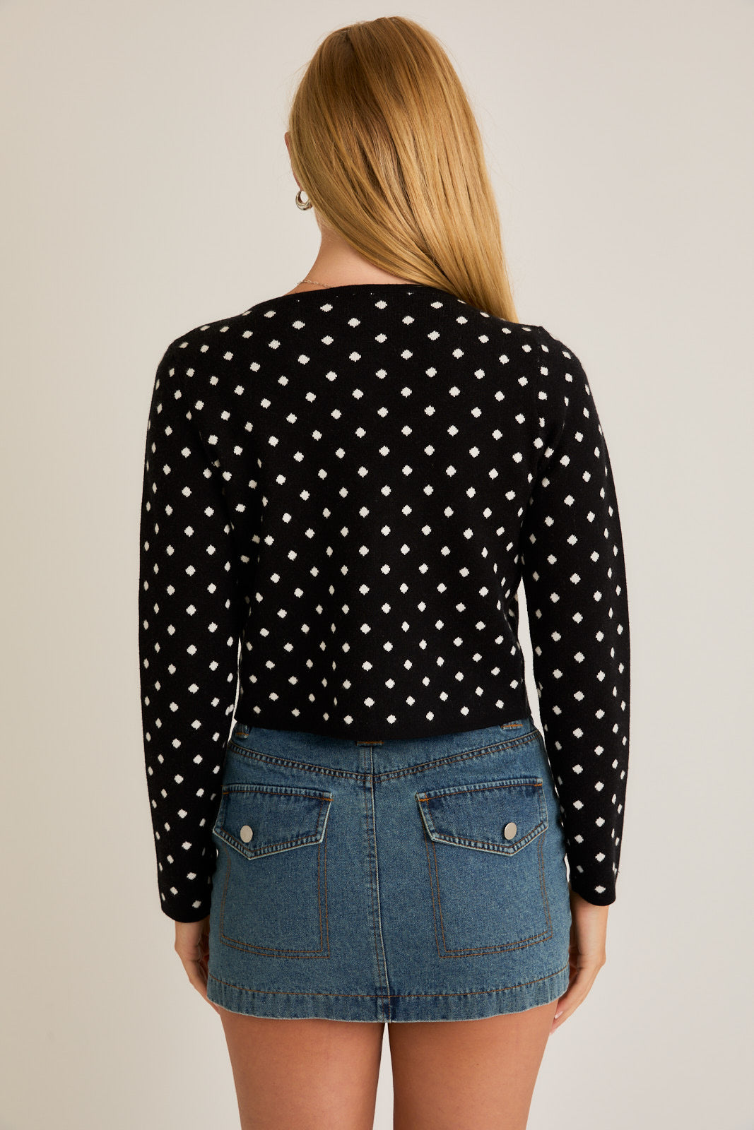 Polka Sweater Set