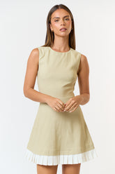 Celebration Dress- Khaki