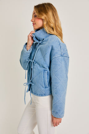 Padded Denim Jacket