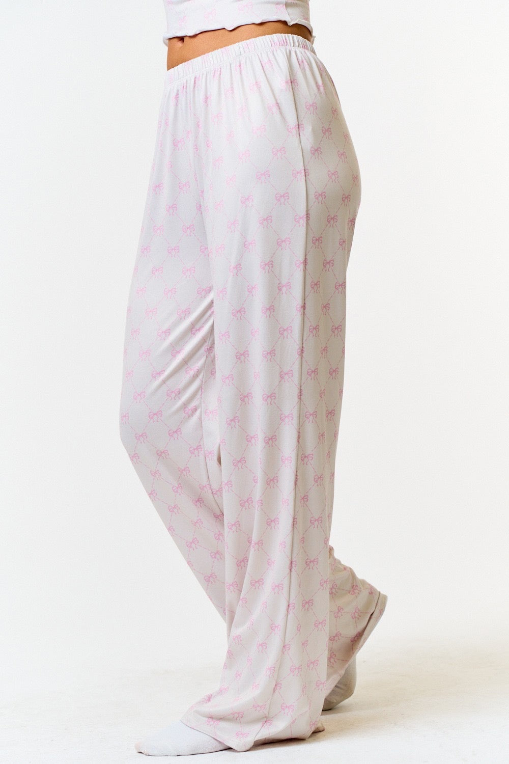 Current Bow Pants- Pink