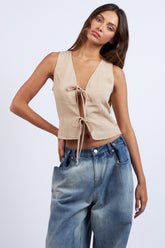 In sight Top- Khaki