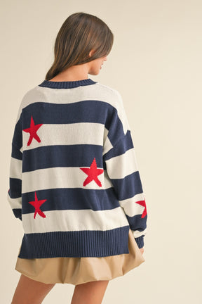 Star Spangeled Banner Sweater