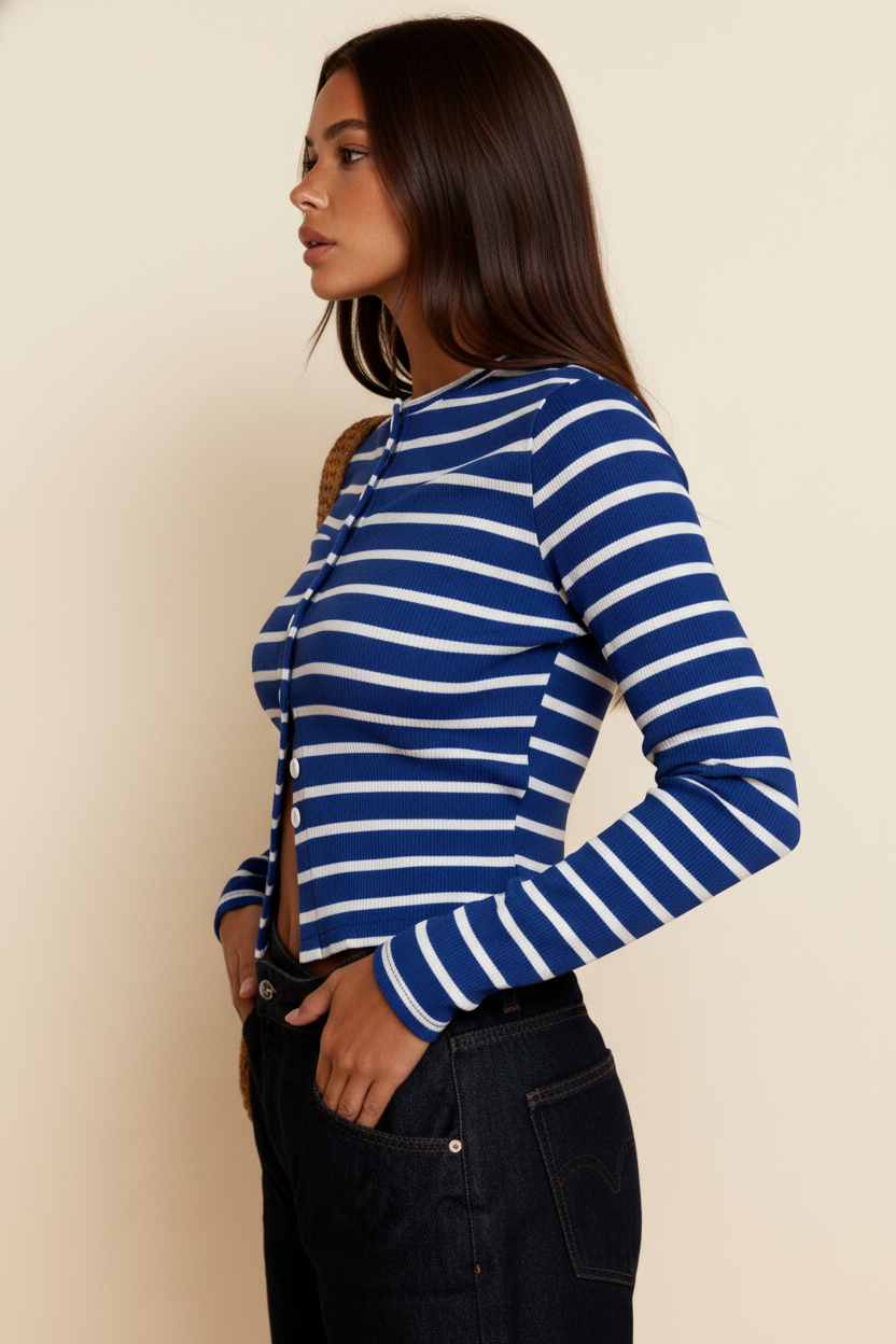 Pinterest Stripe Top