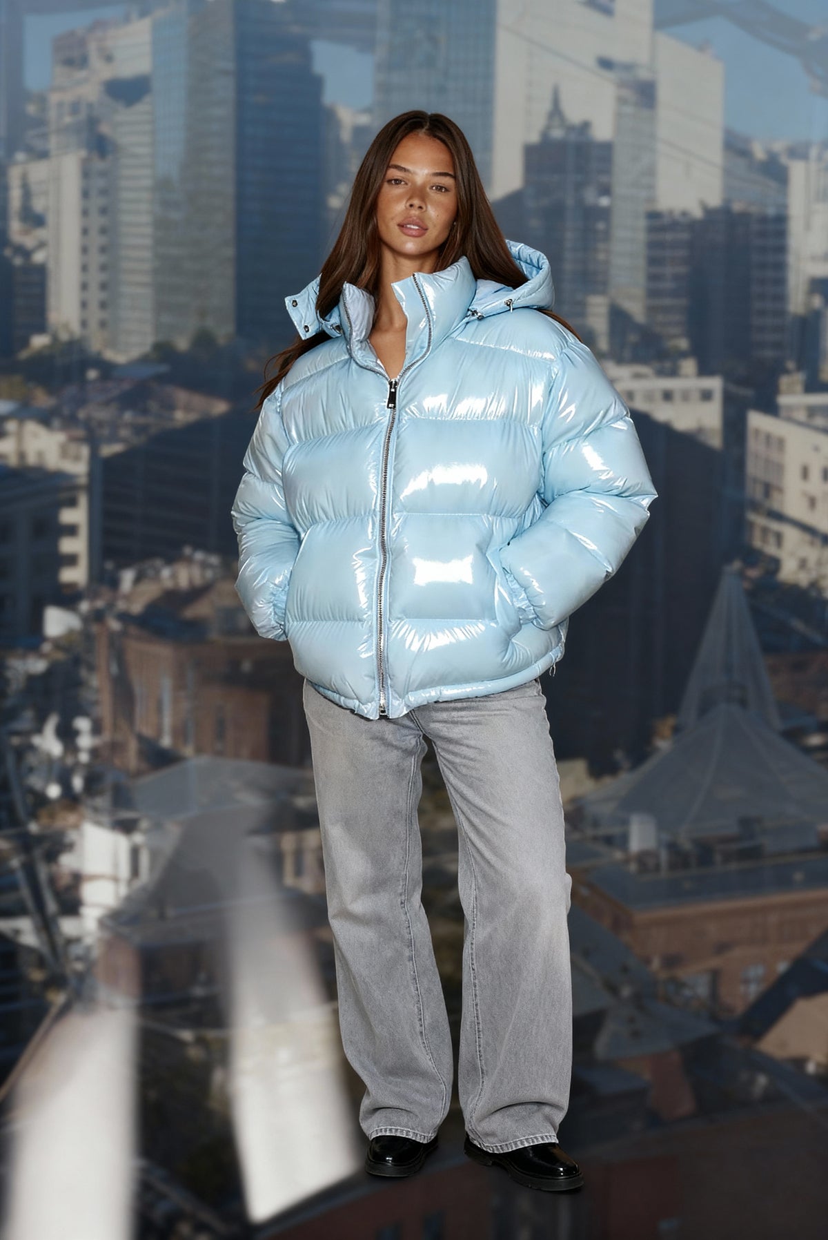 HoneyPuff Jacket - Blue