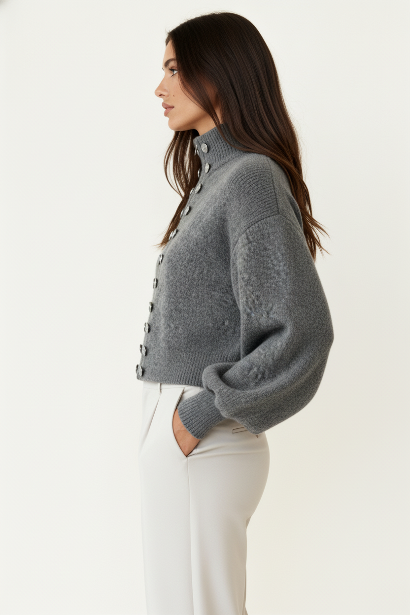 Grey Vibes Sweater