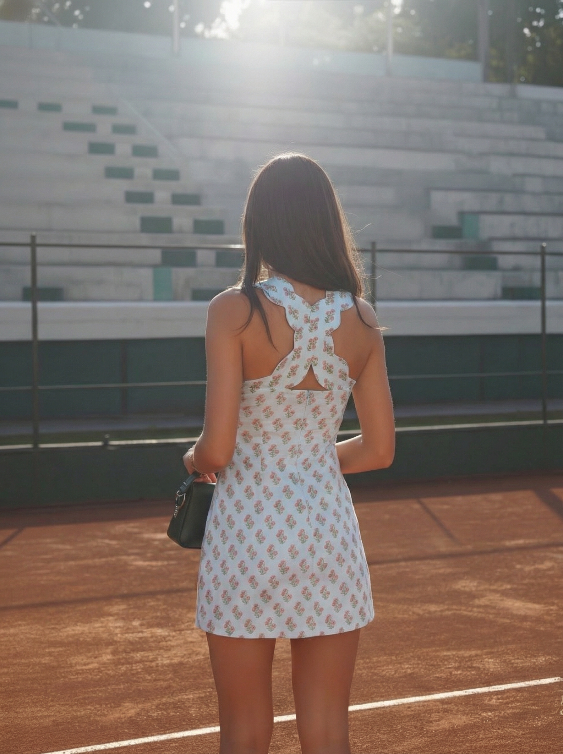Hydrangea Dress - Blue