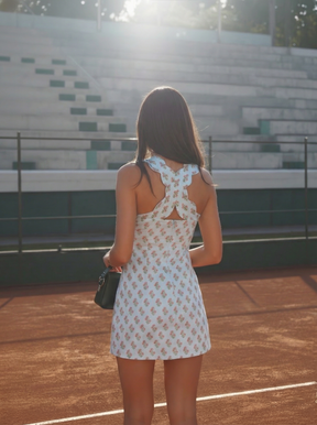 Hydrangea Dress - Blue