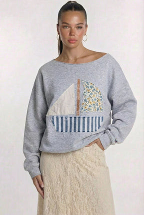 Sailfish Sweatshirt — trendy top | HoneyPlum Clothing